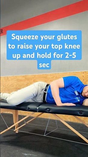 Lock Clamshell | Glute Activation Exercise