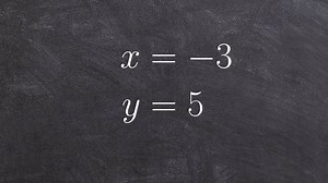 Solving a linear system of two equations by graphing