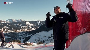 Wie Markus Waldner die WM-Piste freigab