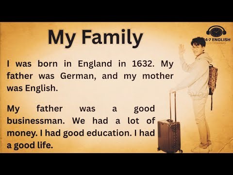 My Family || Graded Reader || Improve Your English-Speaking || Storytelling