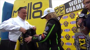 Brittany Force wins Top Fuel final and championship at Pomona | 2017 NHRA DRAG RACING