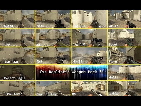 Css Realistic Weapon Pack!!