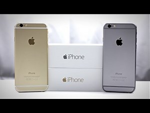 iPhone 6 Unboxing (Gold + Space Gray)
