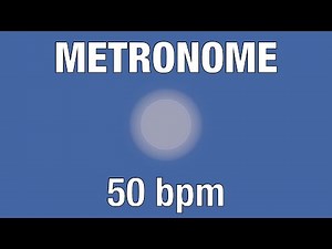 50 BPM Metronome | Audio + Visual