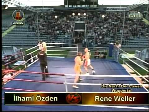 World Champion Thai-Kick Boxing . ilhami Özden VS World Champion Boxing .Rene Weller