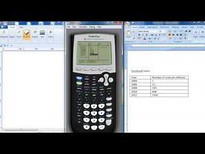 TI- 84 Plotting data points