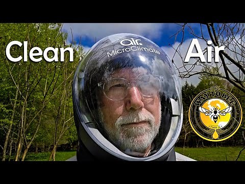 Pollen Allergy Protection Positive Pressure Air3 MicroClimate Improved Mask. No Hantavirus for me!