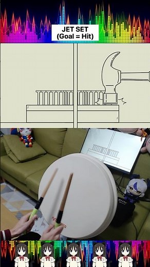 JET SET (Hammer) (Single) - Bits & Bops with Drums 🥁