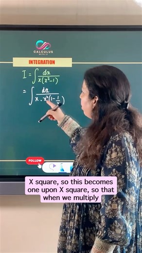 Learn Calculus with IJ on Instagram: "Integration problem with a twist 📚📚⭐️⭐️😇😇 #maths #mathematics #mathreels #calculuswithij #calculus #integration #integrals #education #class12maths #cbseboards #reelsinstagram"