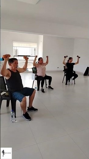 FUERZA SIN LÍMITES! 💪 Rutina de Hombros Sentados para Adultos Mayores y Principiantes