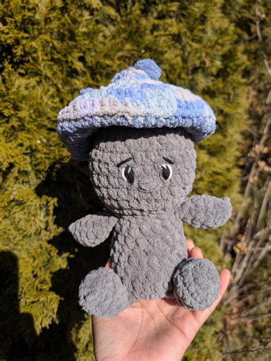 Crochet Mushroom Baby Plushie: Handmade Stuffie - Etsy