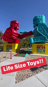 Toy Box Mini Golf in Pigeon Forge, Tennessee. Have you checked out these life size toys? #onlyinpigeonforge #pigeonforge #pigeonforgetn #minigolf #minigolfing | The Smoky Mountain Life