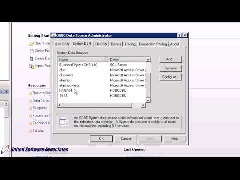 Creating Datastore using SAP BODS for SAP HANA