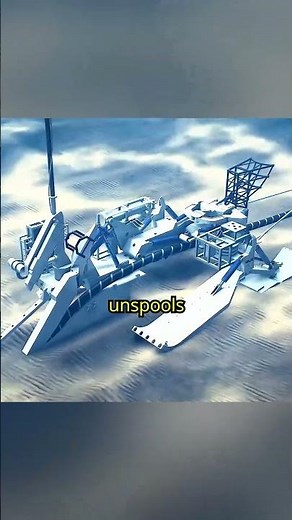 This Ship Builds the Internet UNDERWATER! 🌊⚡ #CableLayingShip