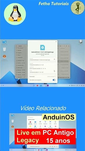 AndroidOS Linux developed by a Microsoft engineer. App Image and MP4 Video