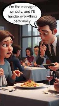 Restaurant English Role Play Asking to Remove a Dish from the Bill #englishconversation #esl