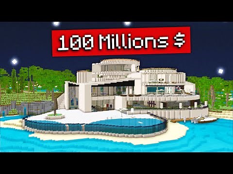 J'ai reconstruit les Maisons les plus chères du Monde dans Minecraft...