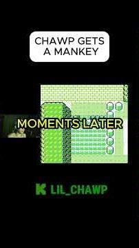 Chawp Catches a Mankey #mankey #kickstreaming #pokémonyellow #streamclips #shorts