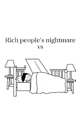 When Rich Dreams vs Poor Dreams: A Humorous Animation