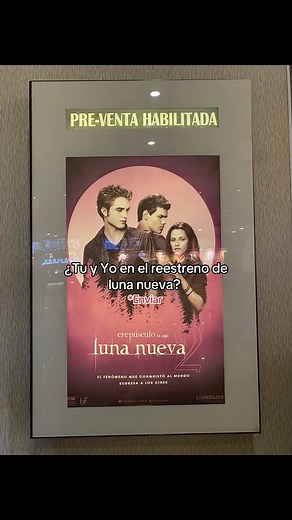 Reestreno de Luna Nueva: La Saga Crepúsculo