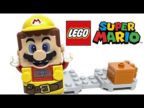 LEGO Super Mario Builder Mario Power-Up Pack review! 2020 set 71373!