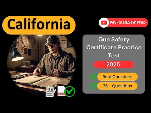 California Gun Safety Certificate Practice Test 2025 – Questions & Answers