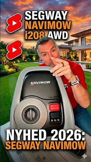 Segway Navimow i208 AWD unboxing: Den nye 2026-favorit? ❄️