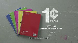 Staples TV Commercial For Spiral Notebooks