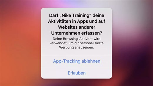 Advertising tracking prompt: Apple warns of forced shutdown in Germany