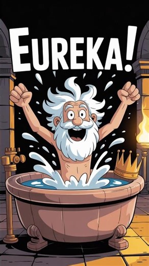 "EUREKA!" — The True Story Behind History’s Most Famous Bathtub Moment 🛀