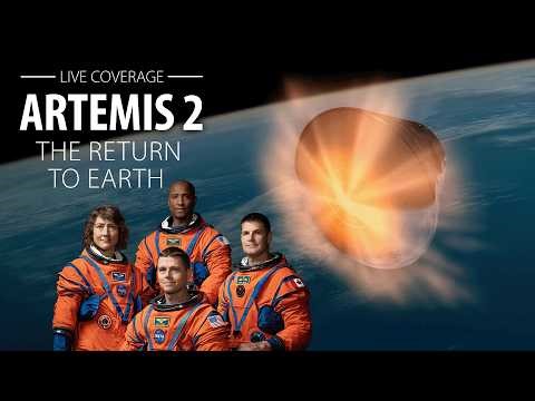 Live: Artemis 2 astronauts return to Earth with a splashdown in the Pacific after Moon mission