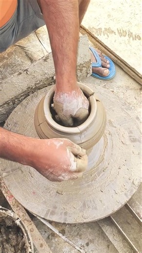 How to Make a Clay Cooking Pot (Handi) | Satisfying Pottery Process #pottery #clay