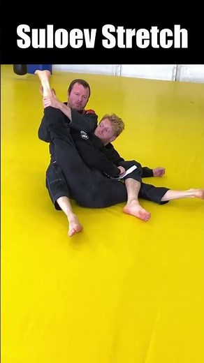 Crazy Suloev Stretch Submission On Yoga World Champion BJJ