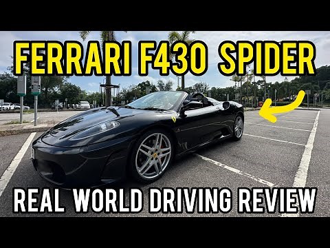 Ferrari F430 Spider - Real world driving review