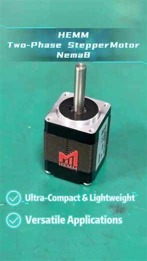 HEMM NEMA8 Two-Phase Stepper Motor