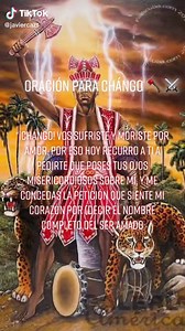 Cantos y Oraciones a Chango y Elegua en Yoruba