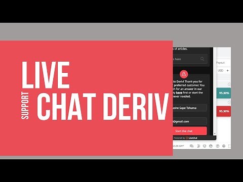 How to contact deriv customer support | Live chat