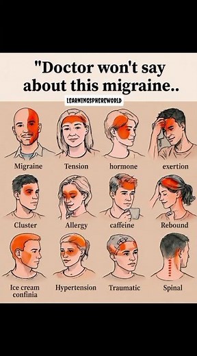 Doctors Won’t Tell You This About Migraine 😱 | Headache Secrets You Must Know | Health Facts