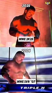 Triple H best video game entrance vs WWE 2K25 #gaming #wwe #fblifestyle | Guard Of Gaming