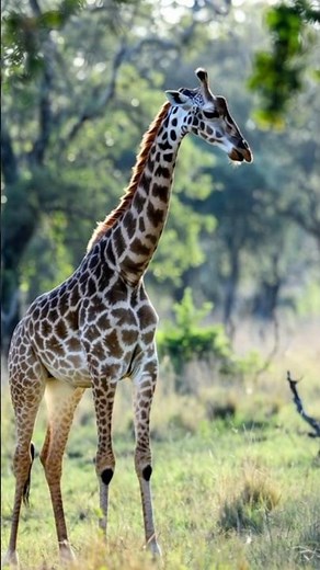 Giraffe 🦒🦒🦒#wildlife #short #shorts