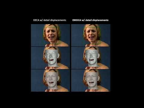 EMOCA: Emotion Driven Monocular Face Capture and Animation (CVPR 2022)