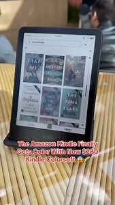 It’s like the color of physical book pages. But digital :book::scream: The Colorsoft only comes in a Signature Edition and is due to ship on October 30. Priced at $280, it is fully waterproof and has wireless charging. #kindle #kindlecolorsoft #ereader | CNET