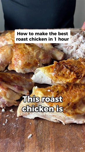 8.3K views · 88 reactions | How to cook the best roast chicken in 1 hour  | Meals with Max | Facebook