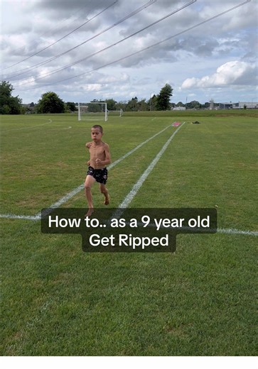 Getting Ripped as a 9-Year-Old: Sprint Training Tips
