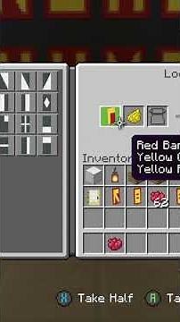 how to make a R banner in Minecraft
