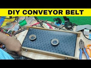 DIY Conveyor Belt - How to Make a Conveyor Belt for Projects
