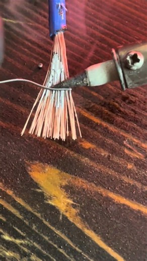 Heated Solder Trick: Turn Loose Wire Strands into One Piece