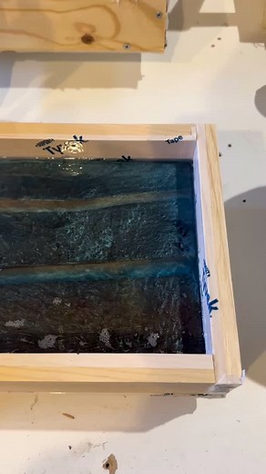 I wanted to share the process of this mantel build. This will be an intricate process to get it out together just right. But it’ll be worth it in the end. Stay tuned! #woodworking #custommade #liveedge #liveedgetable #liveedgedesign #epoxywoodworking #epoxy #custom #epoxyresin #epoxyocean | Chamfer Creations