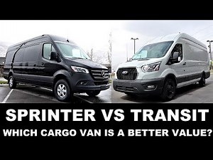 2022 Mercedes Sprinter Vs 2022 Ford Transit: Which Cargo Van Is Objectively Superior?