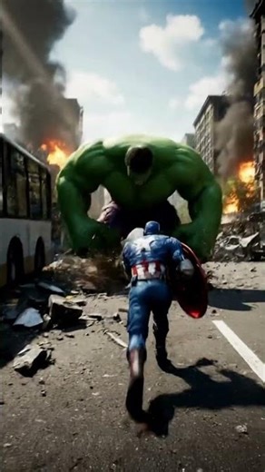 Analyzing Combat Strategies Cap's Tactics vs Hulk